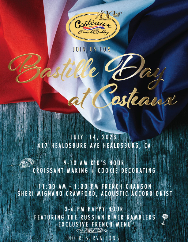 Costeaux French Bakery celebrates Bastille Day Costeaux French Bakery celebrates Bastille Day