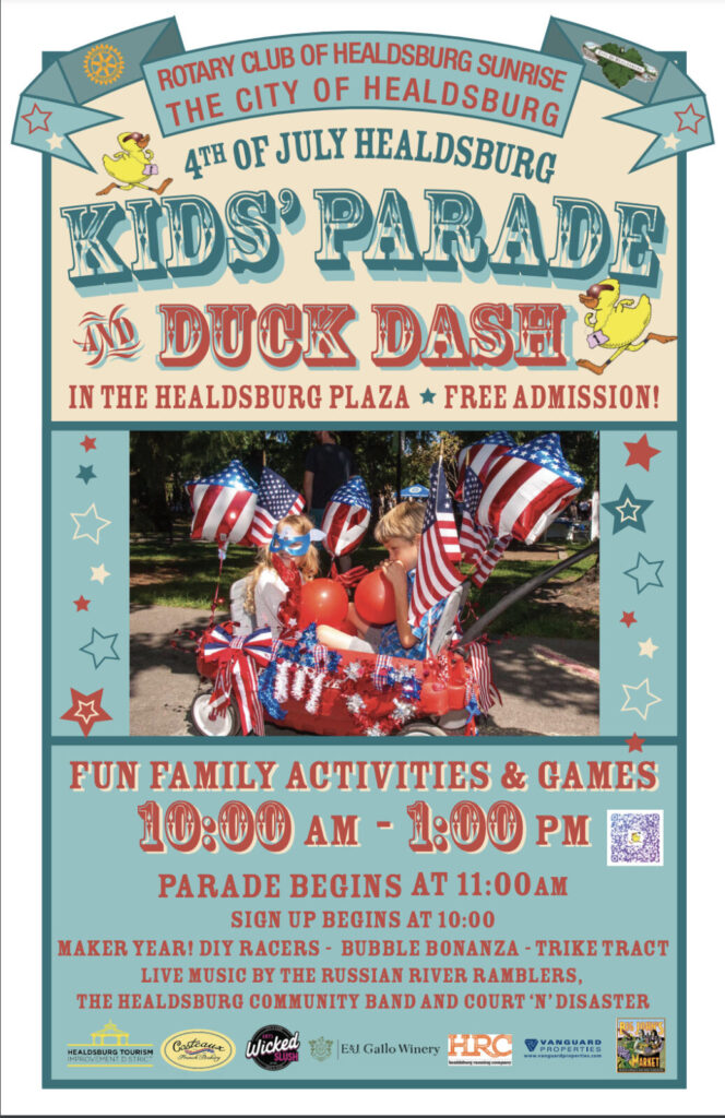 Fourth of July Kids Parade and Duck Dash