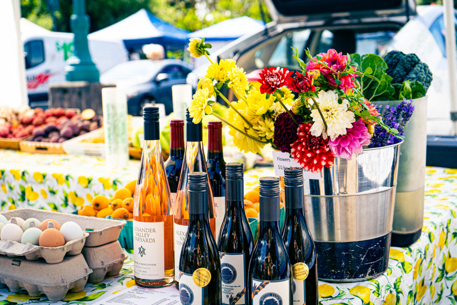 Healdsburg Tuesday Farmer’s Market