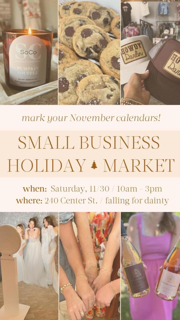 Small Business Holiday Market