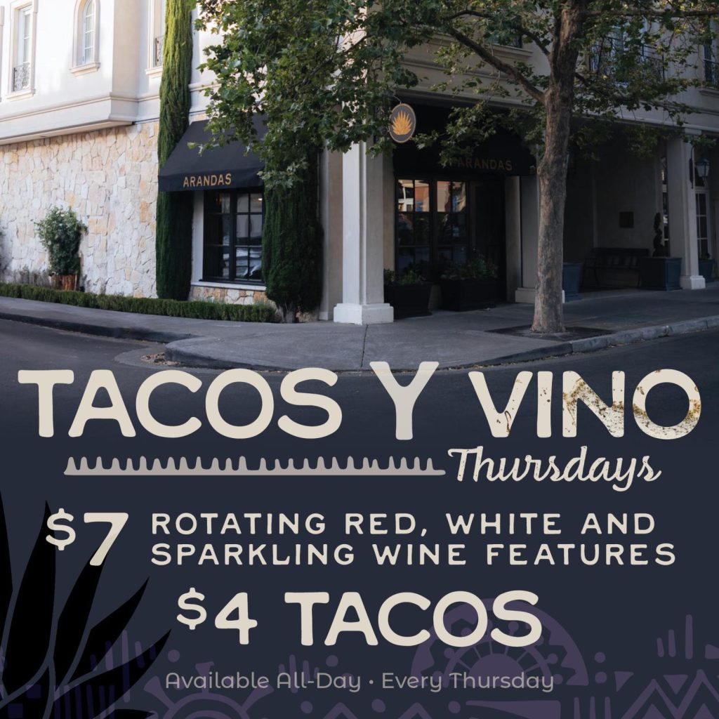 Tacos y Vino Thursdays Tacos y Vino Thursdays