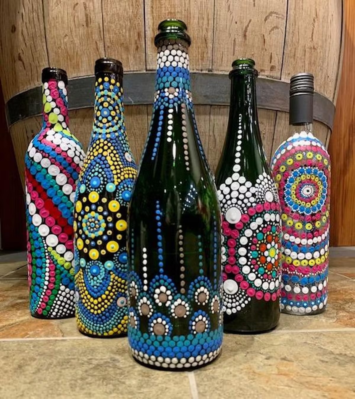 Events Mandala Dot Painting at Comstock Wines