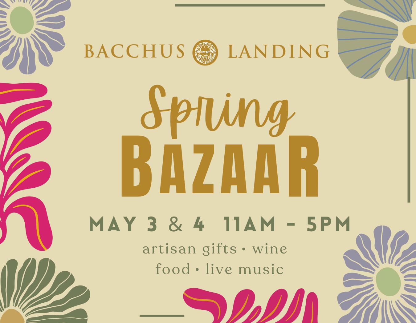 Eventos Spring Bazaar at Bacchus Landing