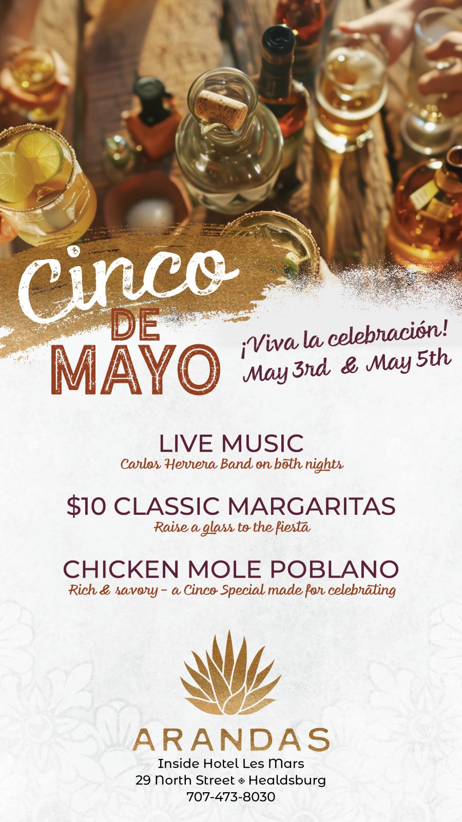 Cinco de Mayo at Arandas Cinco de Mayo at Arandas