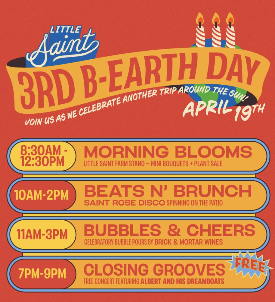 Eventos Little Saint’s 3rd B-EARTH Day