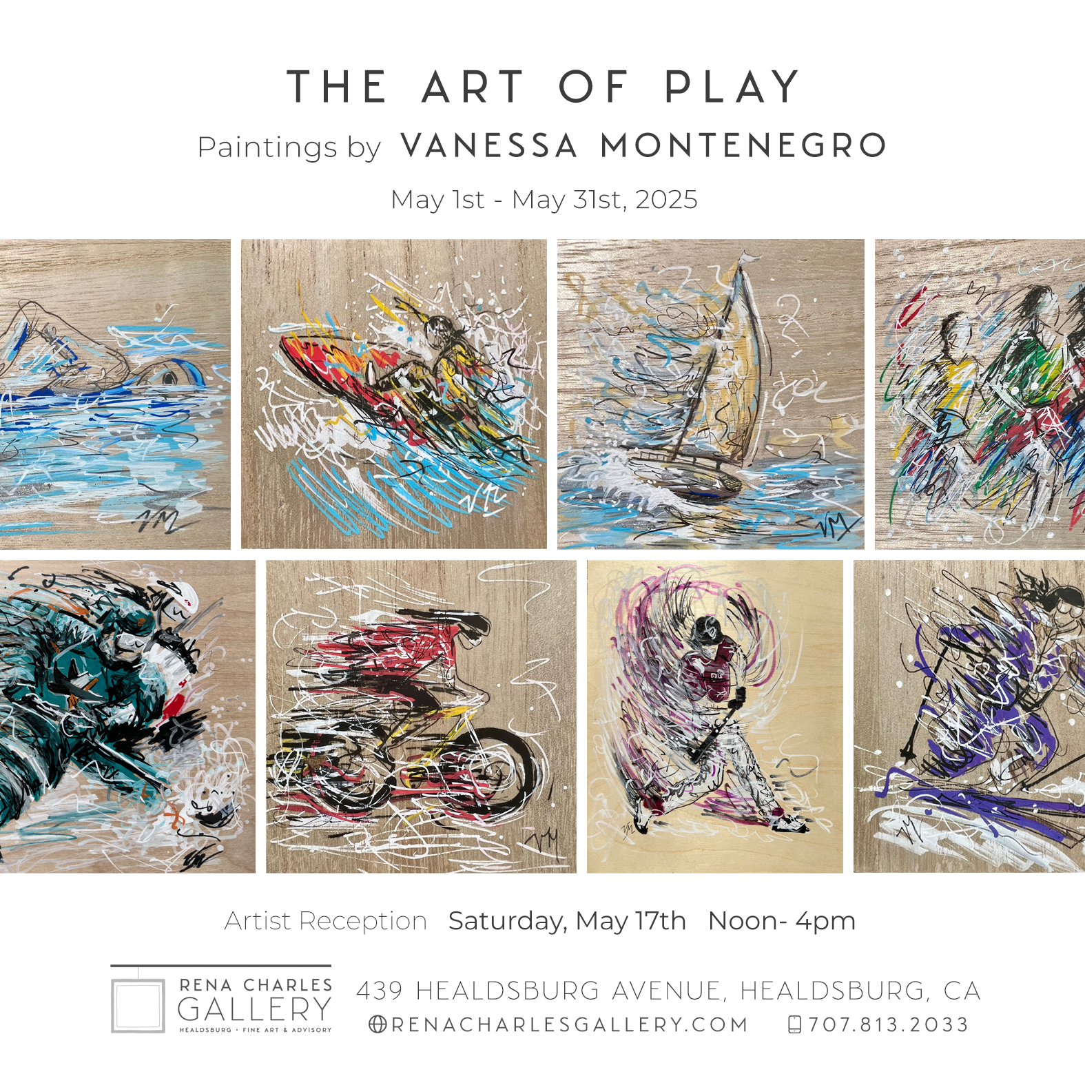 Artist Reception at Rena Charles Gallery