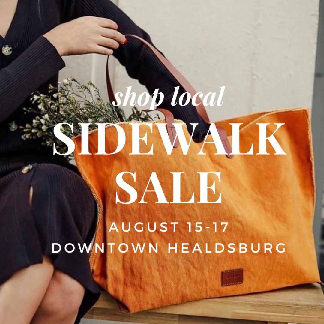 Eventos Shop Local Sidewalk Sale