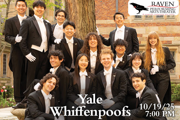 The Yale Whiffenpoofs at The Raven Theater