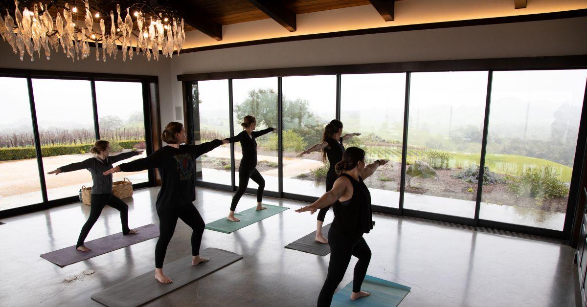 Events Jordan Winery’s Yoga at Vista Point