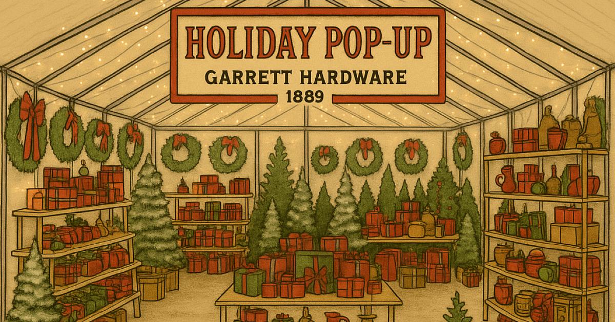 Ofertas Holiday Christmas Decor Tent at Garrett’s