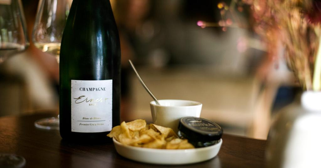 Champagne & Caviar Tasting at Ernest Vineyards