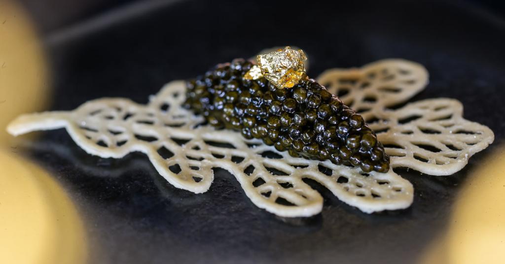 Scout Field Bar Holiday Menu's Caviar Crunch