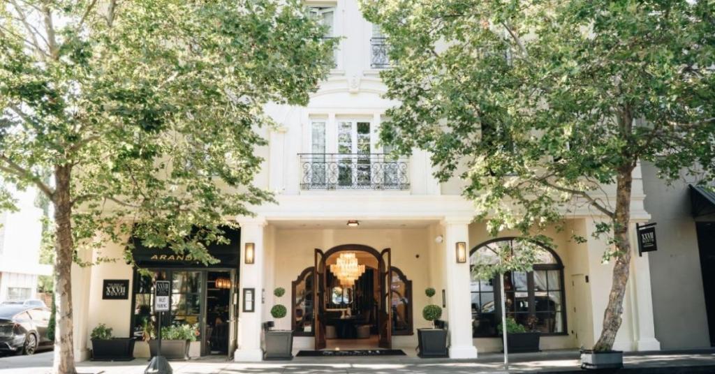 27 north hotel entrance healdsburg