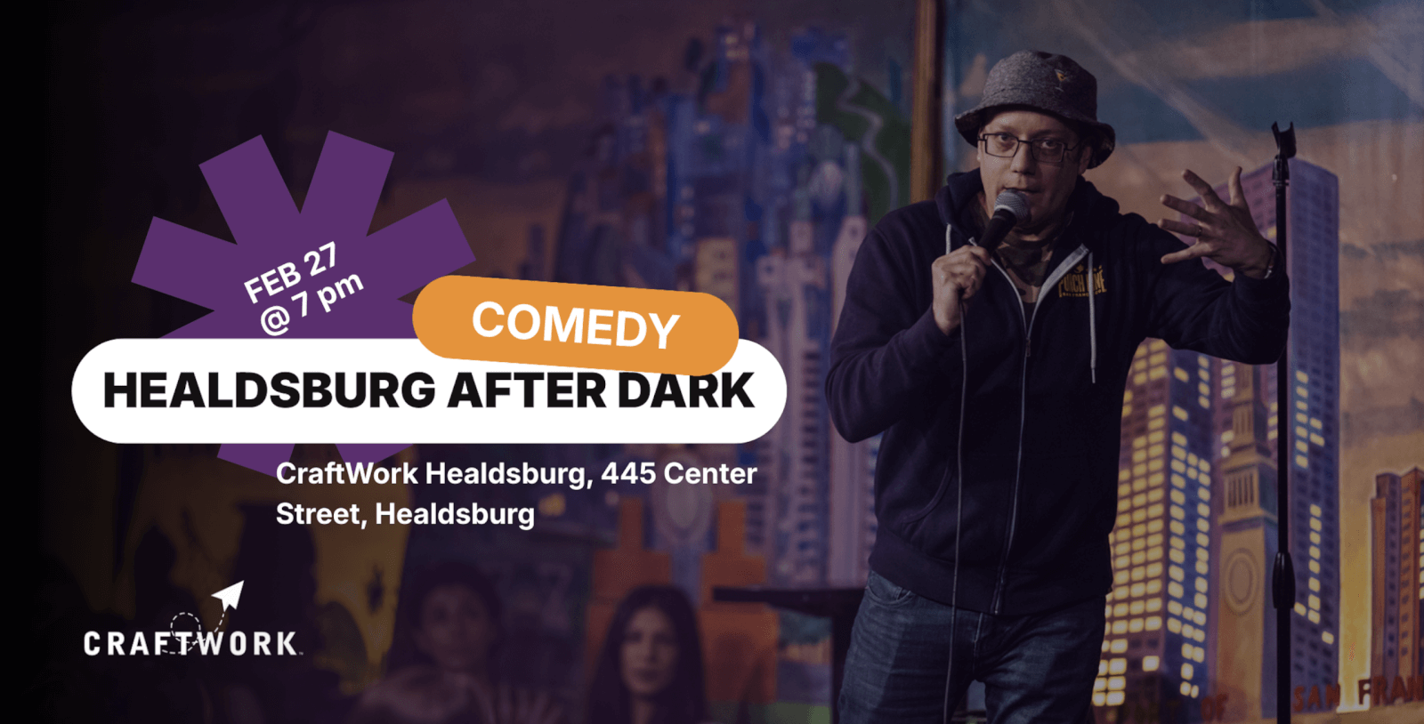 Healdsburg After Dark Comedy with Steve Ausburne